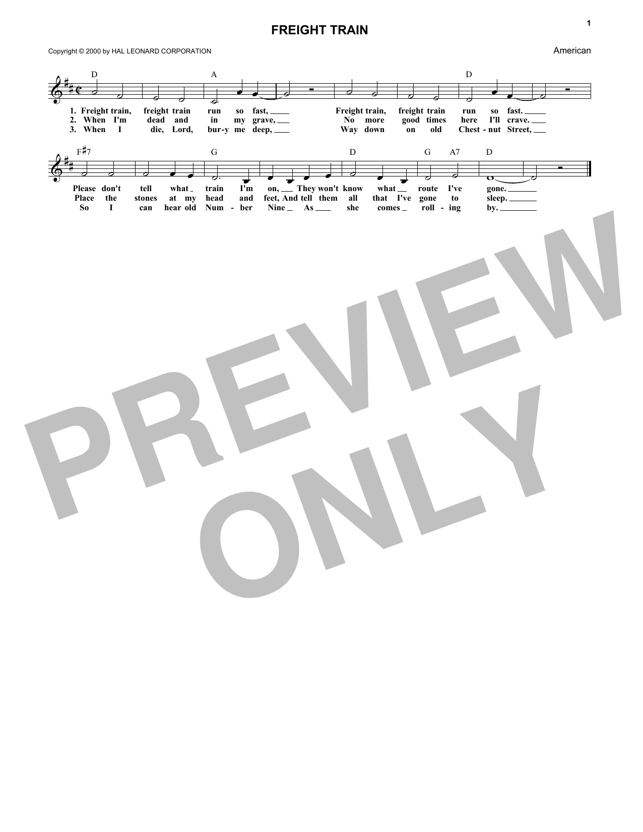 Product picture to: Freight Train