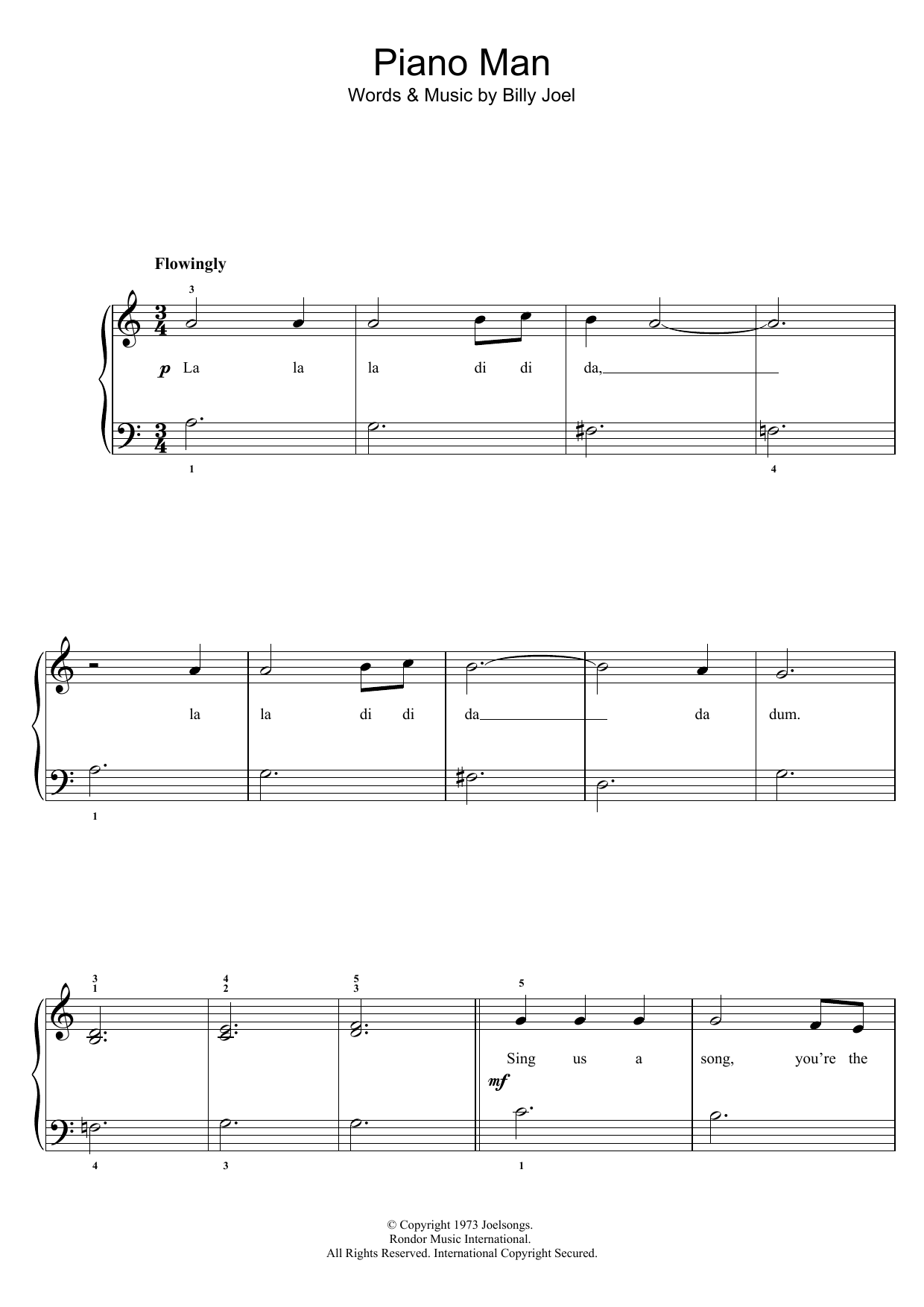 Produktbild zu: Piano Man