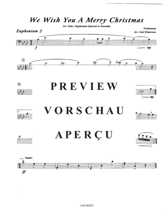 Product gallery: Page 7 of 10 We Wish You a Merry Christmas , , (Tuba Quartett EETT)