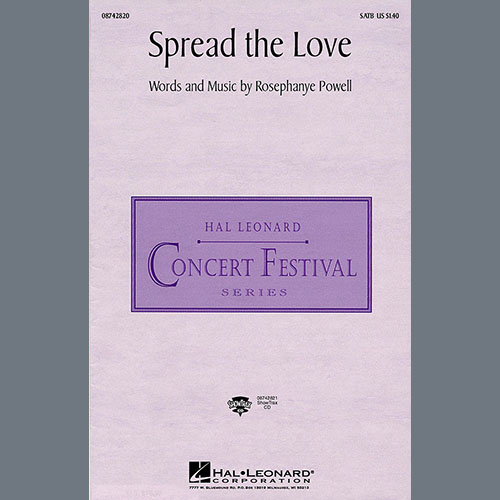 cover: Spread The Love, Rosephanye Powell