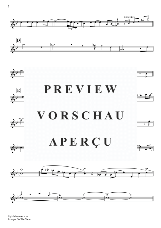 Product gallery: Page 3 of 3 Stranger On The Shore , Bilk, Acker, (transverse flute)