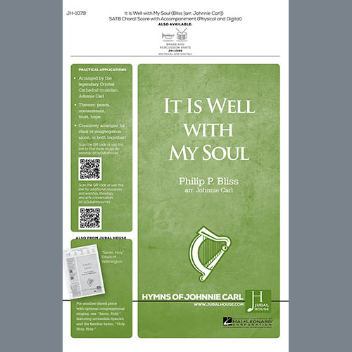 cover: It Is Well With My Soul (arr. Johnnie Carl), Philip P. Bliss
