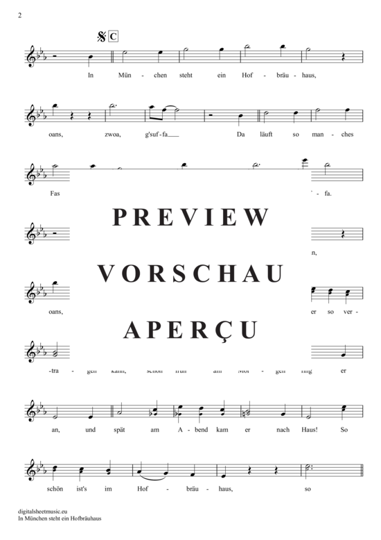 Produktgalerie: Seite 3 von 4 In München Steht Ein Hofbräuhaus , Marianne Und Michael, (Oboe)