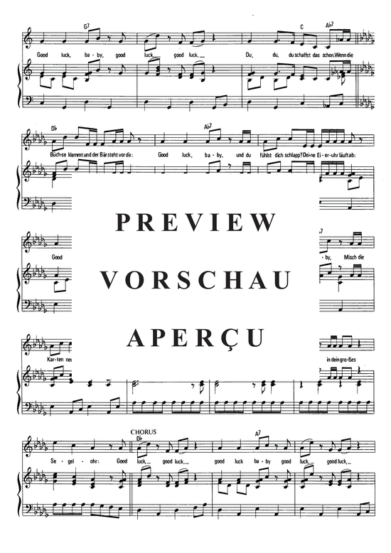 Produktgalerie: Seite 5 von 5 Good Luck, Dall, 	Karl, Klavier und Gesang