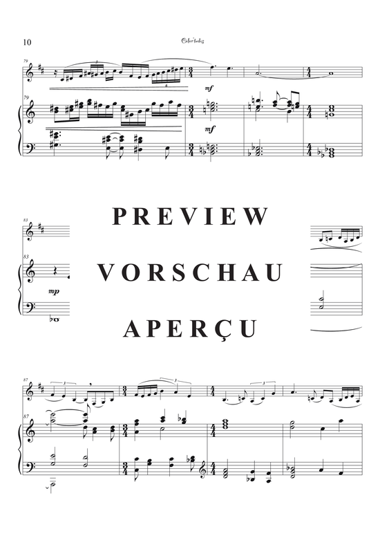 Product gallery: Page 13 of 44 Color´tudes - Five Attitudinal Colors , , (bass clarinet + piano)