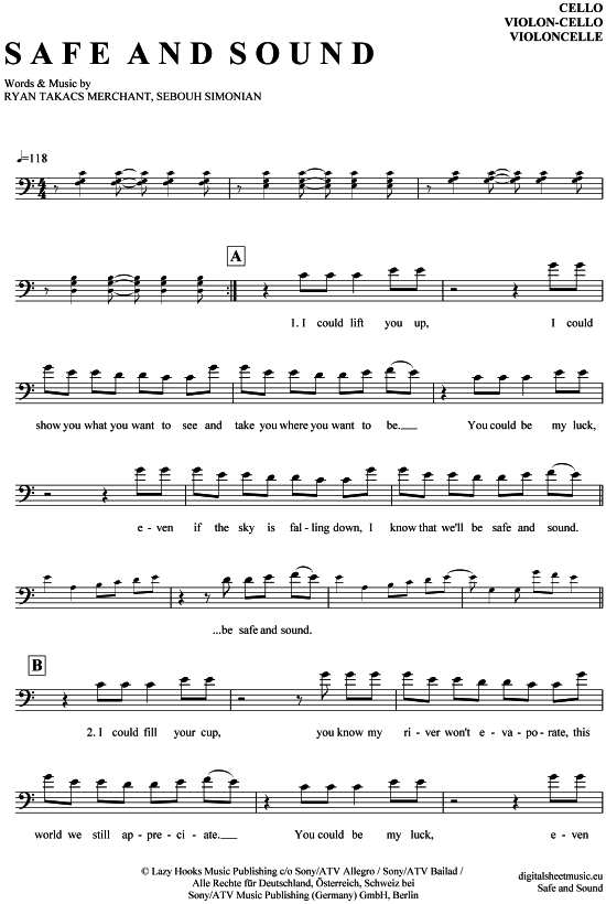 Produktbild zu: Safe and sound Capital Cities