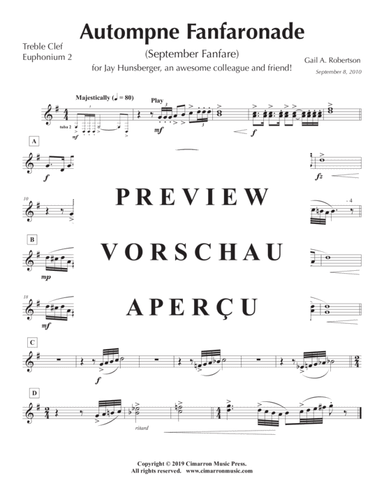 Product gallery: Page 9 of 11 September Fanfare , , (Tuba Quartett EETT)