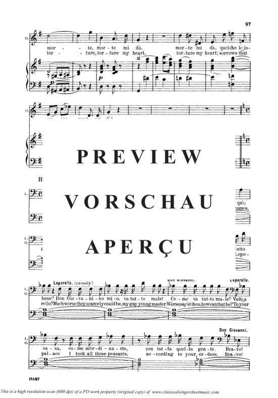 gallery: Dalla sua pace la mia depende , , (Klavier + Tenor Solo)