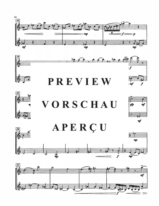 Product gallery: Page 17 of 21 Temperaments , , (flute and clarinet in Bb)