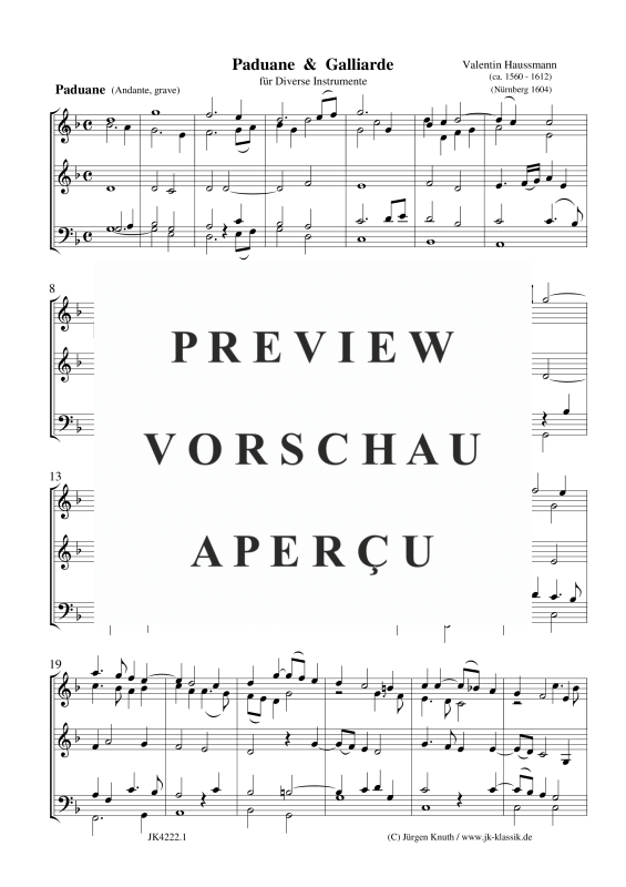 gallery: Paduane & Galliarde, , Quintett für diverse Blas- und Streichinstrumente