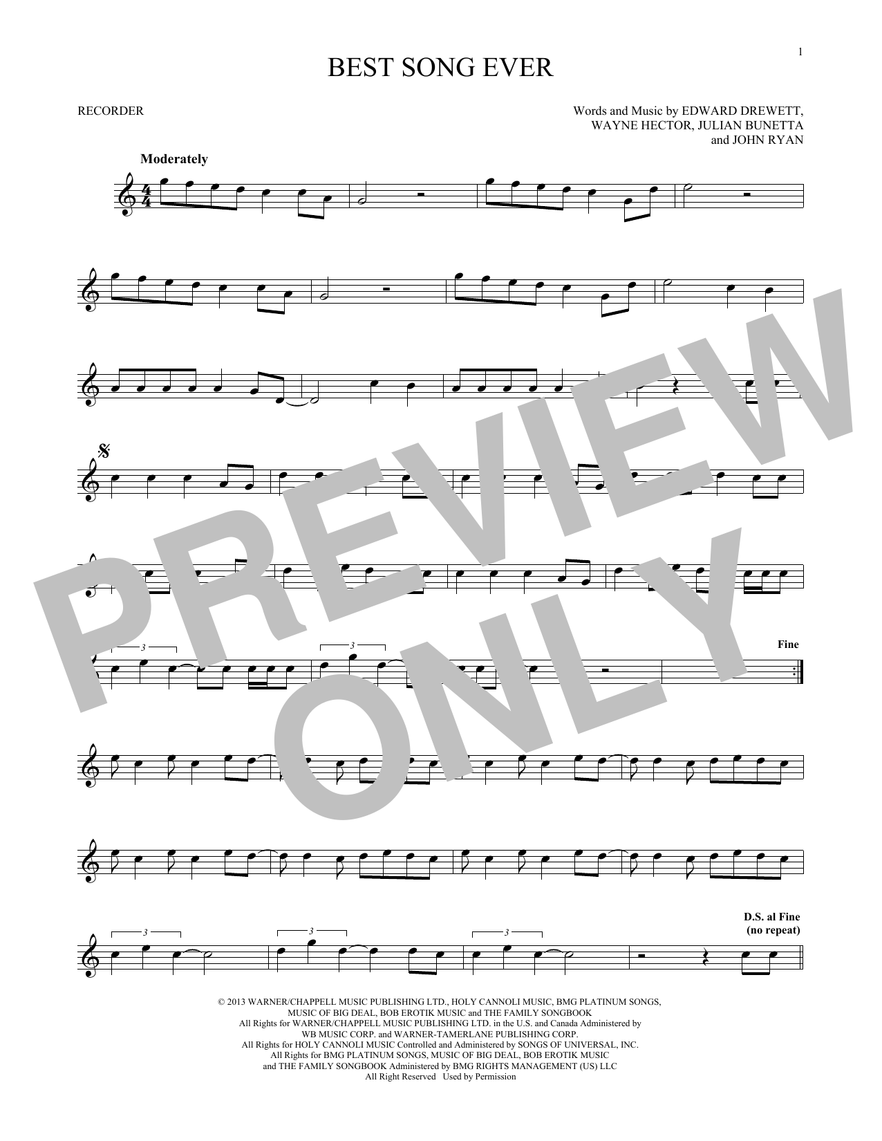 Product gallery: Page 1 of 1 Best Song Ever, One Direction