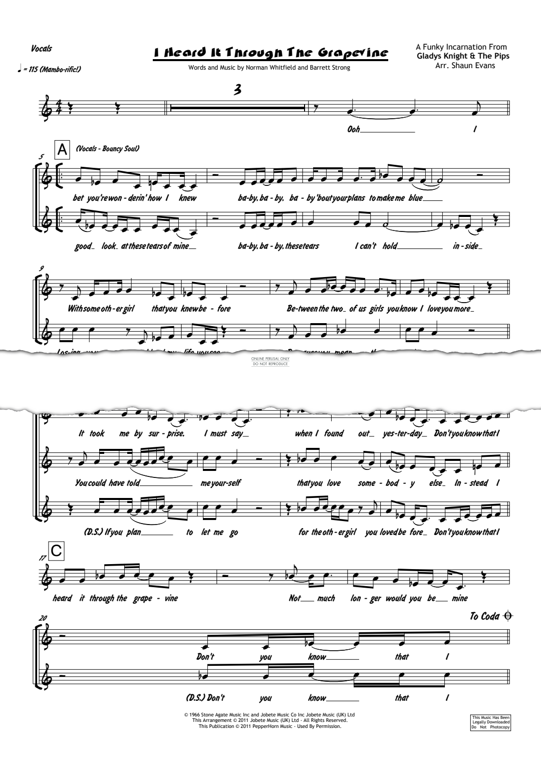 Product gallery: Page 1 of 1 I Heard It Through The Grapevine, Gladys Knight & The Pips