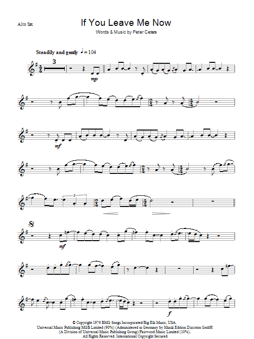Produktbild zu: If You Leave Me Now