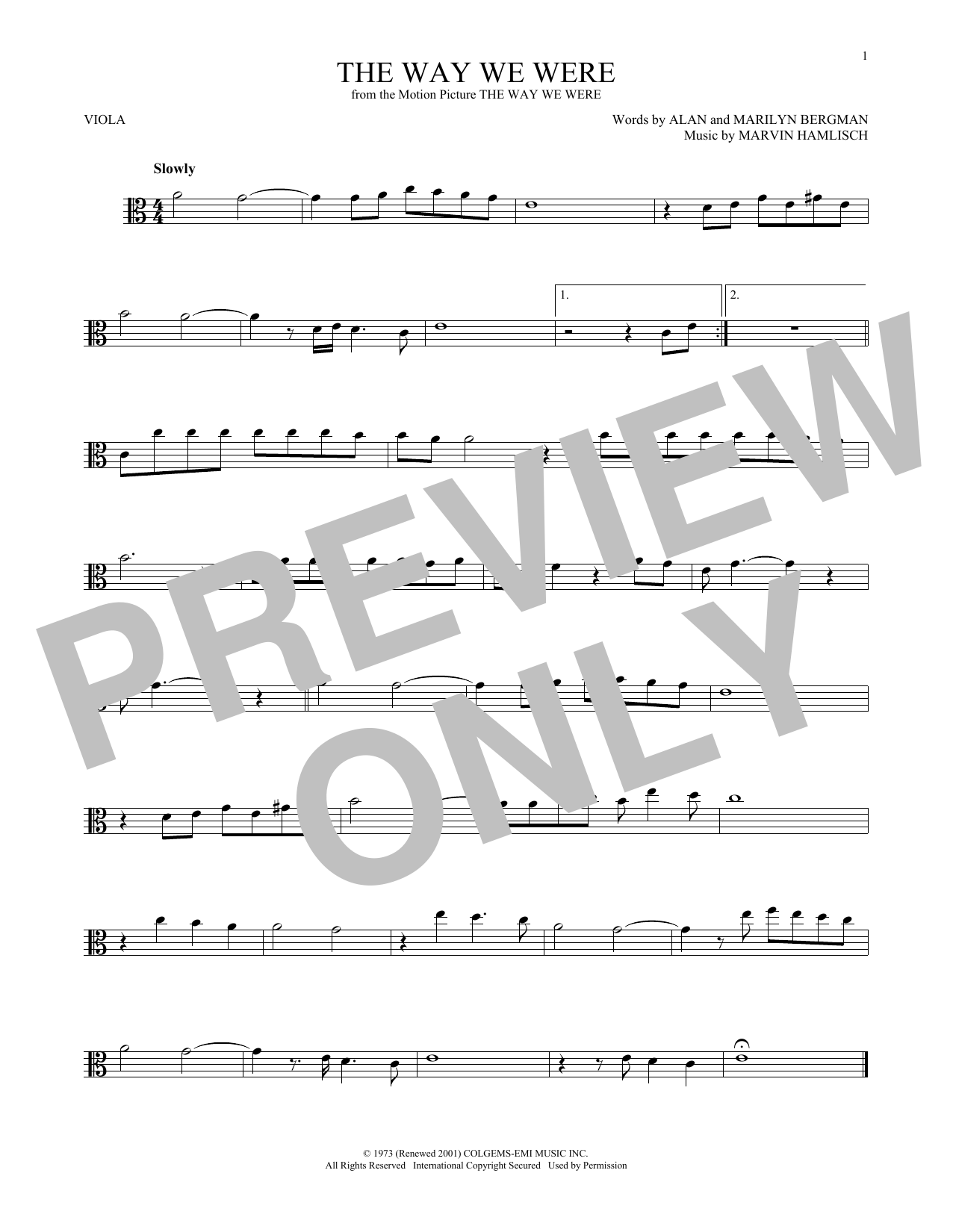 Product gallery: Page 1 of 1 The Way We Were, Barbra Streisand