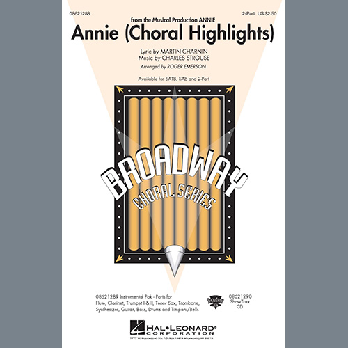 cover: Annie (Choral Highlights) (arr. Roger Emerson), Charles Strouse, Chor