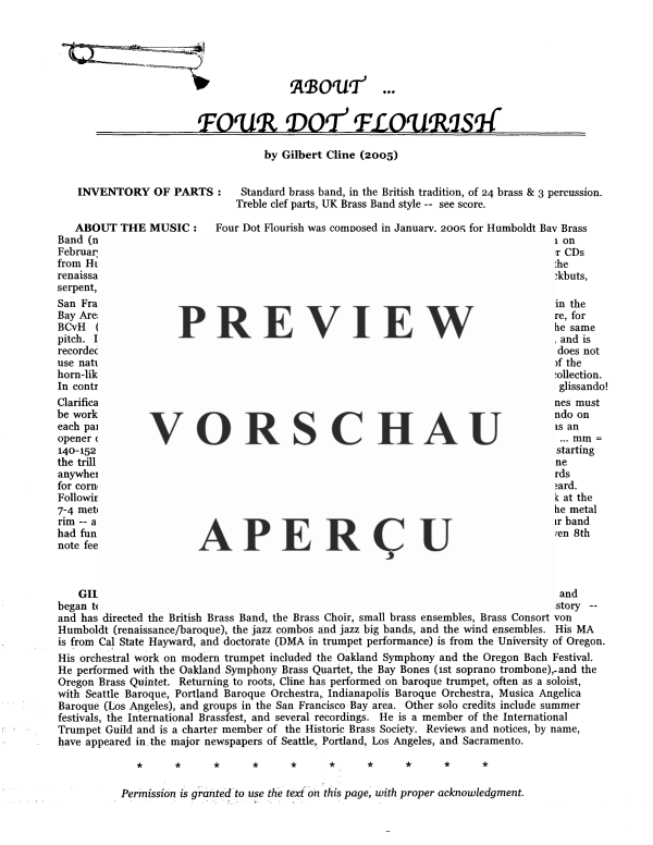 Produktgalerie: Seite 3 von 11 Four-Dot Flourish Polka, , British Brass Band