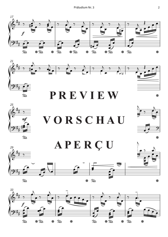 Product gallery: Page 5 of 6 Präludium Nr. 3 (Aus Acht Präludien op. 12) , , Piano Solo