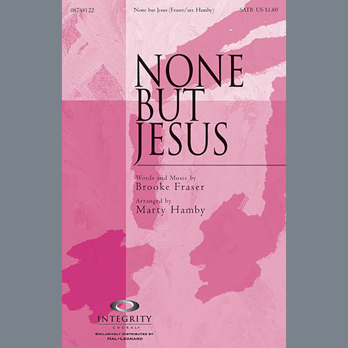 cover: None But Jesus, Marty Hamby