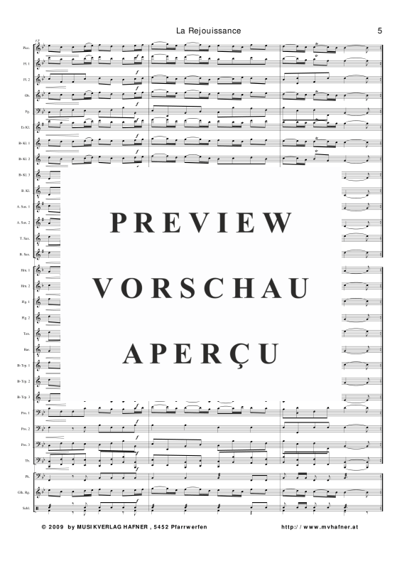 gallery: Feuerwerksmusik - La Réjouissance, , (large wind orchestra)