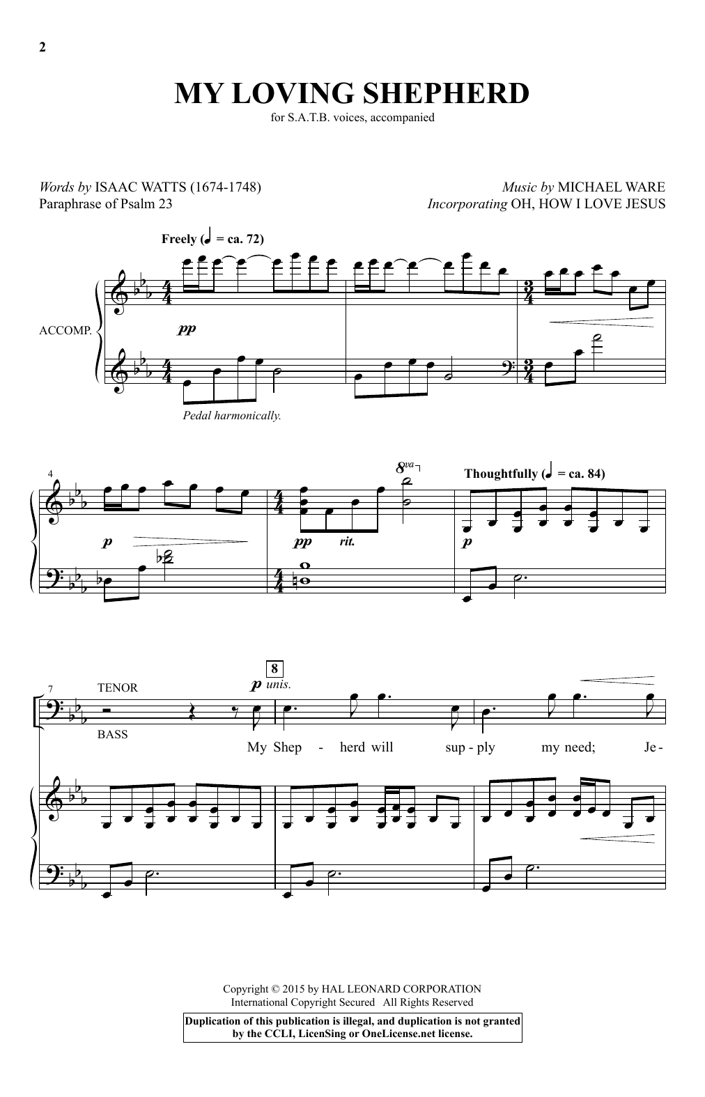 Produktbild zu: My Loving Shepherd