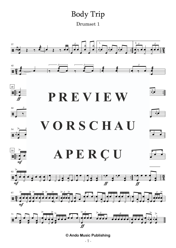 Produktgalerie: Seite 9 von 11 Body Trip, , Drumset Duett