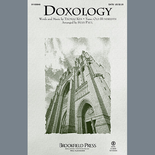 cover: Doxology (arr. Sean Paul), Thomas Ken, Chor