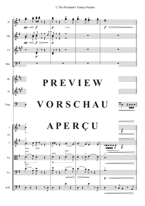 gallery: The President´s Turkey-Pardon , , (Kammerorchester)