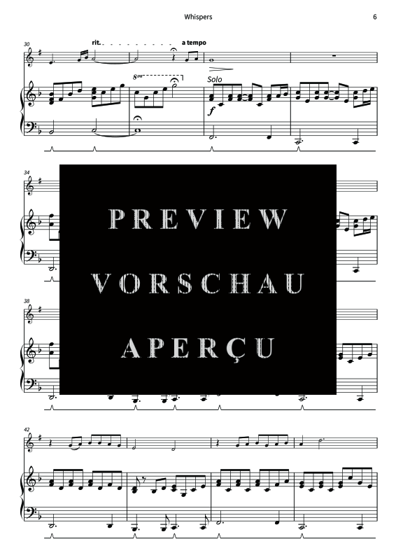 gallery: Ten Gentle Melodies For Weddings, Church And Other Occasions, , Trompete in B und Klavier