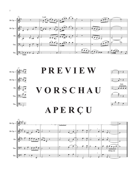 Produktgalerie: Seite 3 von 9 Danny Boy , , (Blechbläserquintett)