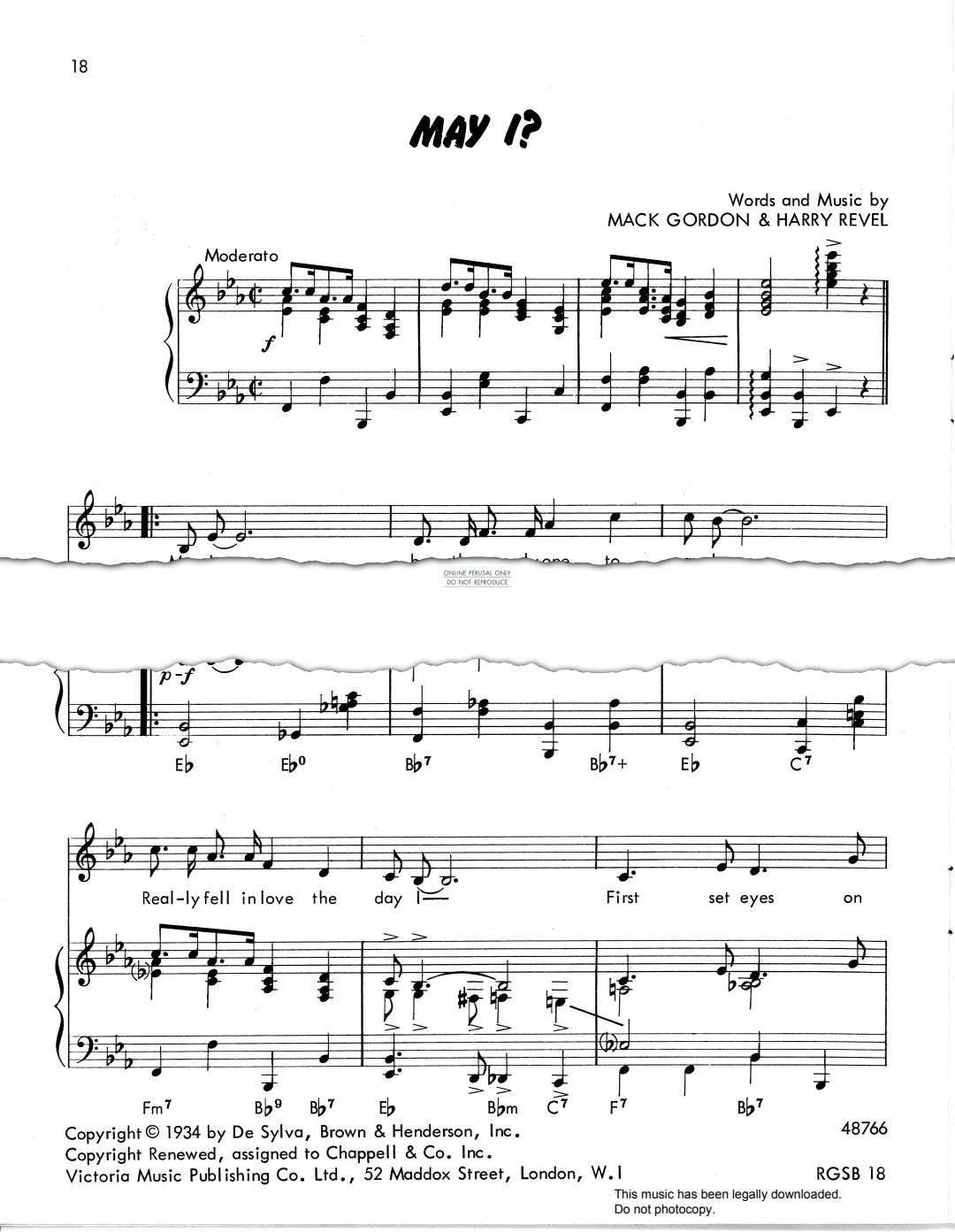 Produktbild zu: May I?