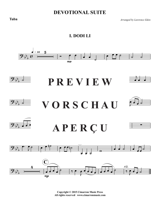 Produktgalerie: Seite 20 von 21 Devotional Suite (Jüdisch) , ,  (Blechbläserquintett)