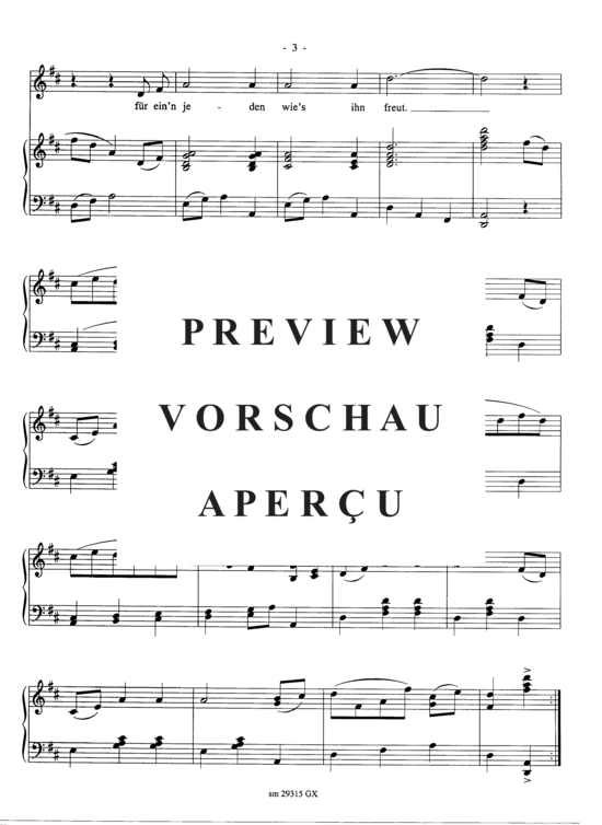 Product gallery: Page 4 of 4 sist allweil die schönste Zeit , , (medium voice + piano)