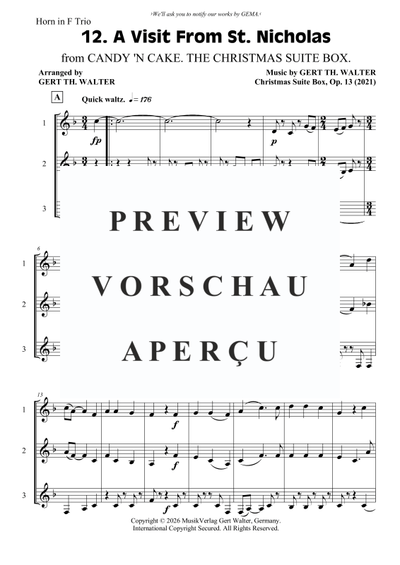 Produktgalerie: Seite 2 von 6 A Visit From St. Nicholas, , Horn Trio