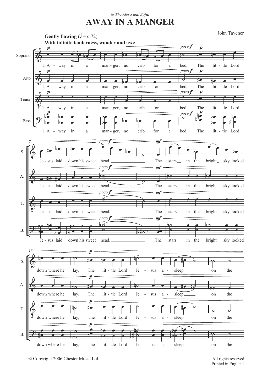 Produktbild zu: Away In A Manger