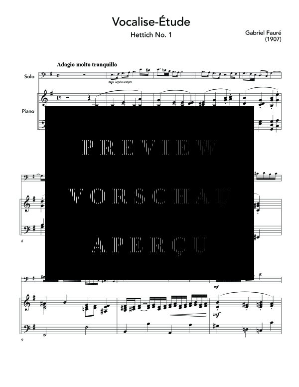 Product gallery: Page 6 of 11 Modern Repertory of Vocalise-Etudes, The, , (euphonium and piano)