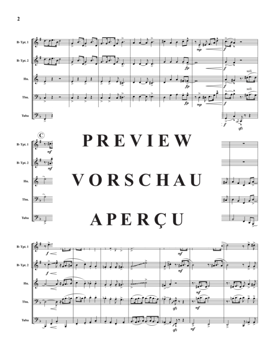Produktgalerie: Seite 3 von 15 Alexander's Ragtime Band , , (Blechbläserquintett)