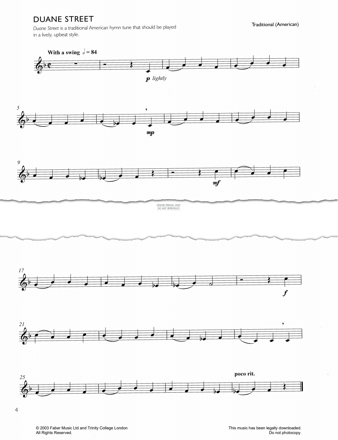 Produktgalerie: Seite 1 von 1 Duane Street, American Traditional, Klavier, Trompete