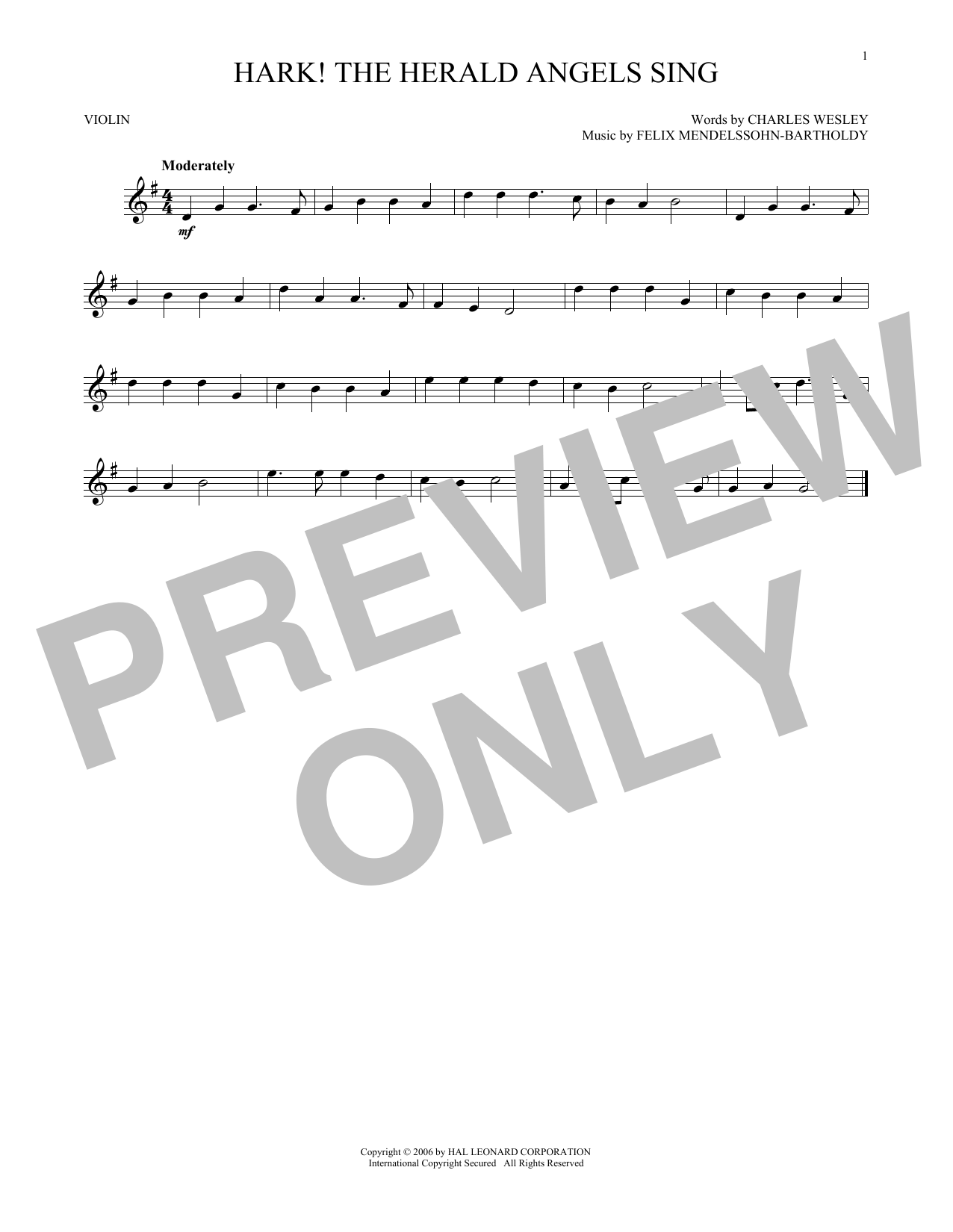 Product gallery: Page 1 of 1 Hark! The Herald Angels Sing, Felix Mendelssohn-Bartholdy