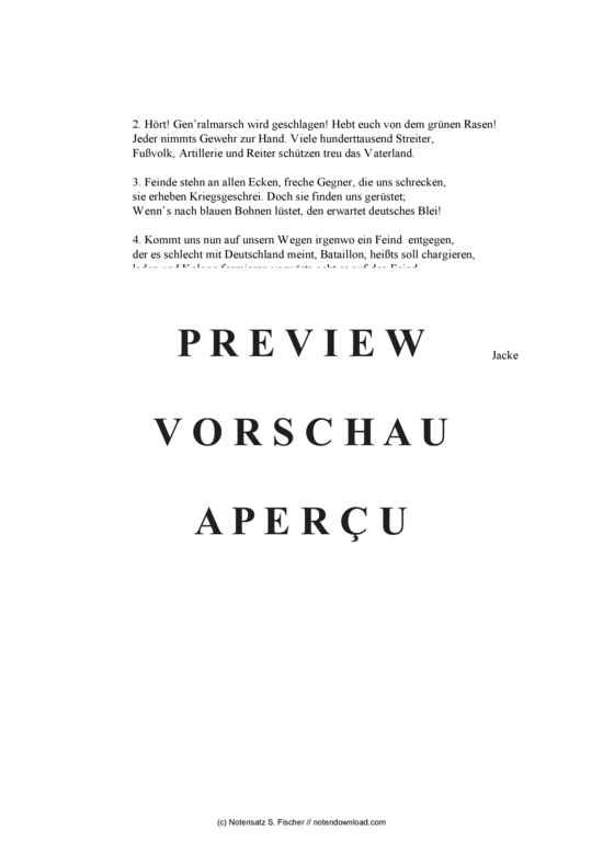 Product gallery: Page 3 of 3 Setzt zusammen die Gewehre , , Piano and Voice