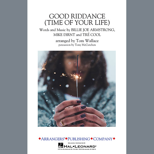 cover: Good Riddance (Time of Your Life) - Percussion Score, Tom Wallace