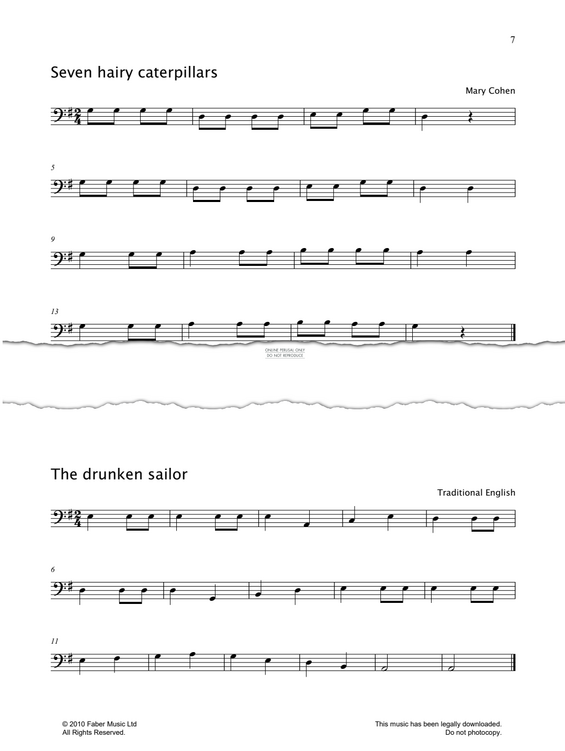Produktgalerie: Seite 1 von 1 Seven Hairy Caterpillars, Mary Cohen, Violoncello