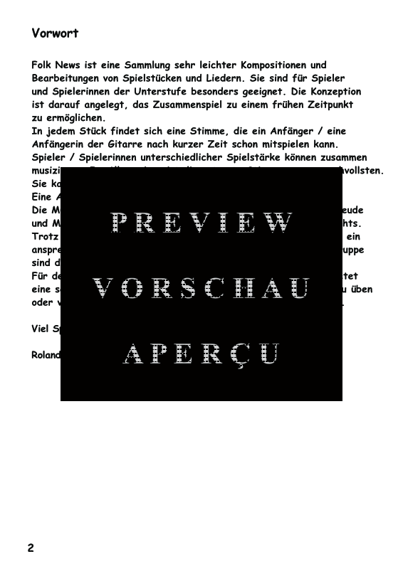 gallery: Folk News, , Gitarren-Ensemble 1-4 Gitarren