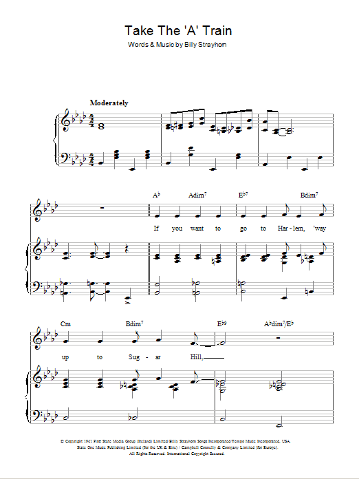 Produktbild zu: Take The "A" Train