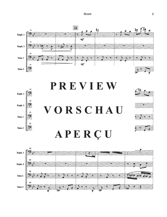 Product gallery: Page 9 of 21 Elegy and Presto , , (Tuba Quartett EETT)