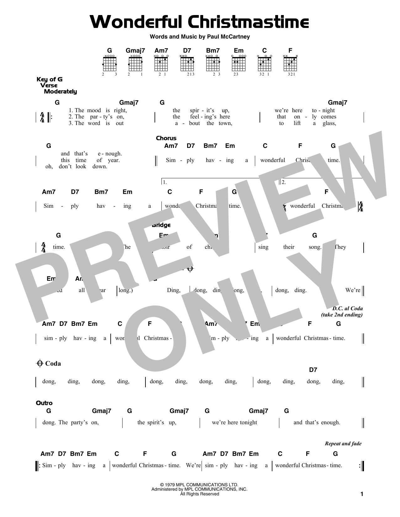Product gallery: Page 1 of 1 Wonderful Christmastime, Paul McCartney