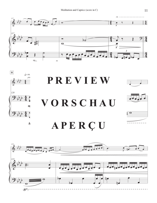 Produktgalerie: Seite 16 von 21 Meditation and Caprice , , (Trompete und Klavier)