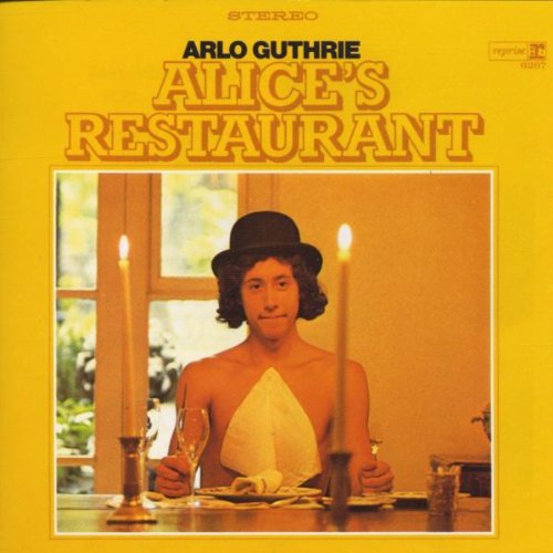 cover: Alice's Restaurant, Arlo Guthrie, Gesang, Gitarre, Klavier