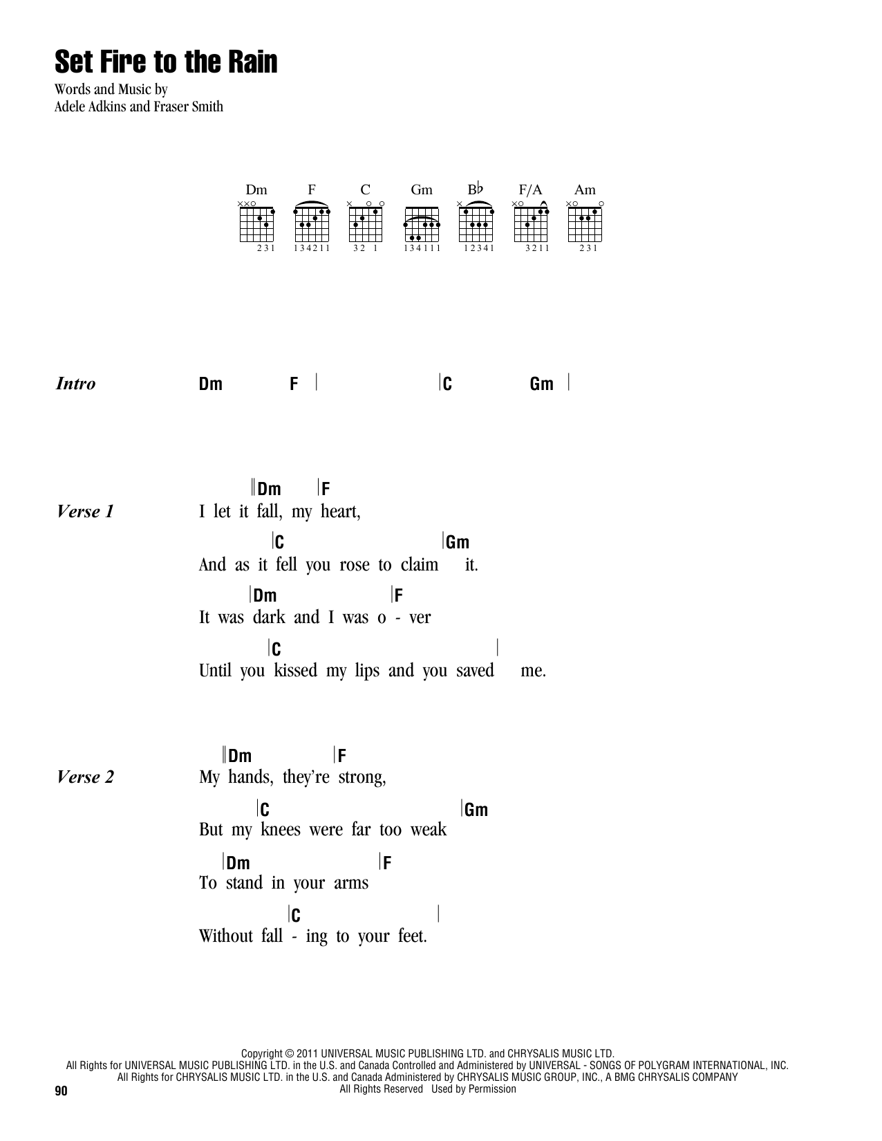 Produktbild zu: Set Fire To The Rain