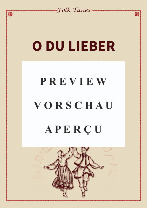 Produktgalerie: Seite 2 von 5 O du lieber Augustin - Alles ist hin - Wiener Volkslied-Walzer, , Klavier Solo