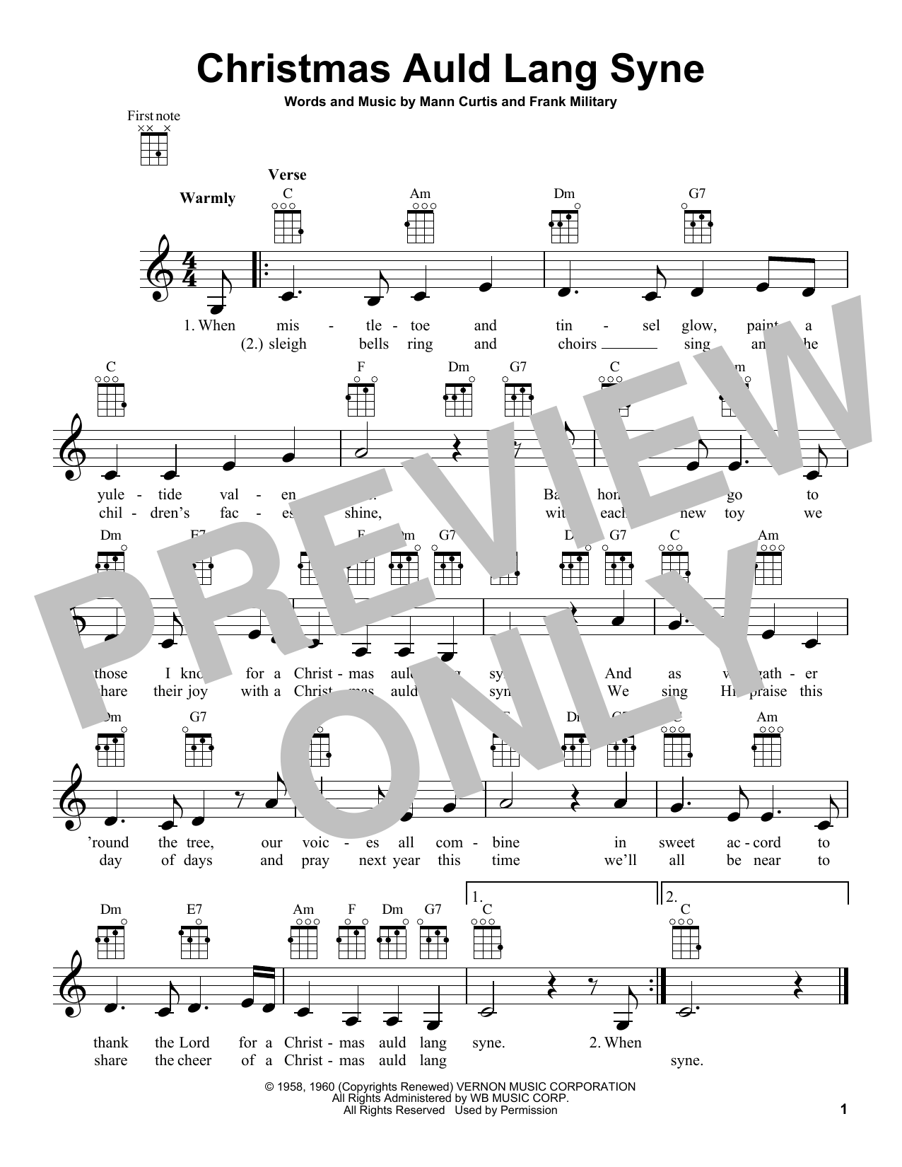 Product gallery: Page 1 of 1 Christmas Auld Lang Syne, Bobby Darin